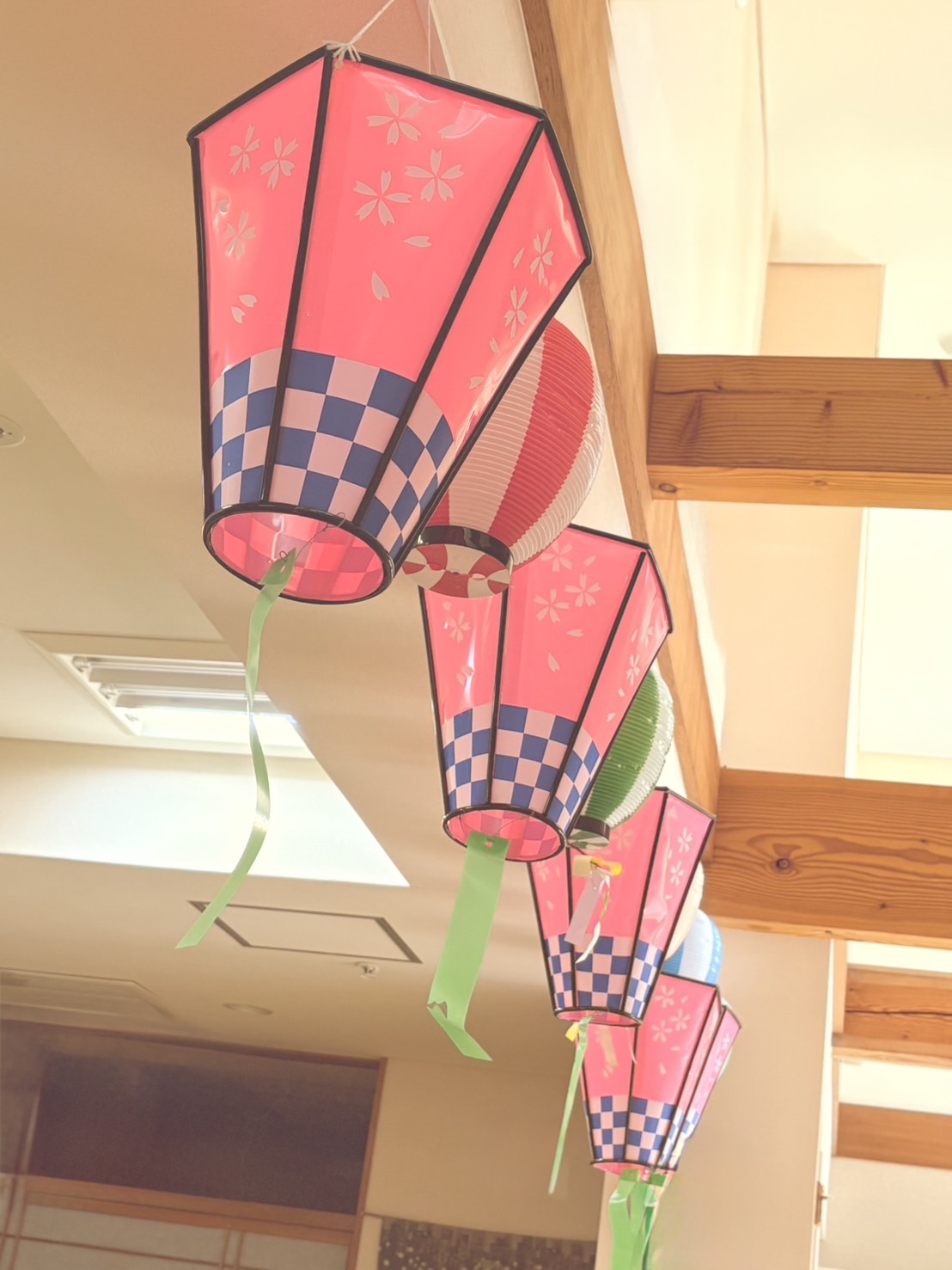 お花見会をしました♪