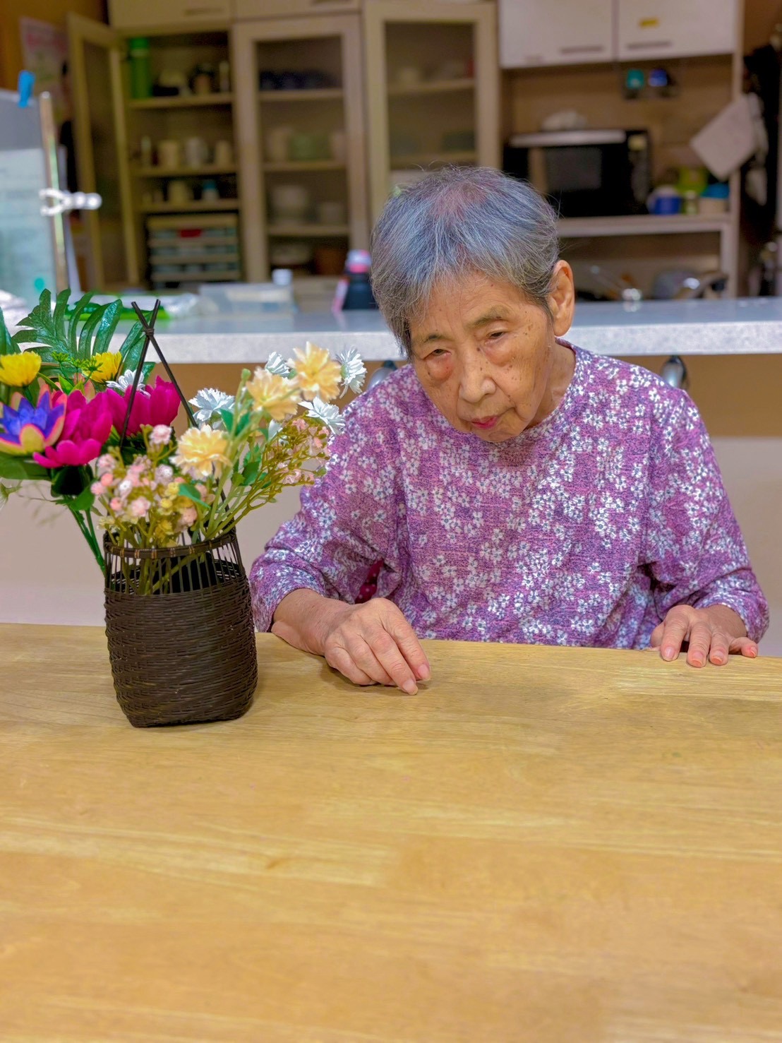 生け花を披露♪